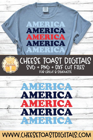 Fourth of July SVG | America SVG Cheese Toast Digitals 