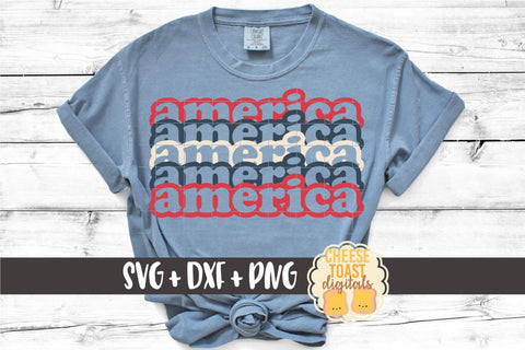 Fourth of July SVG | America SVG Cheese Toast Digitals 