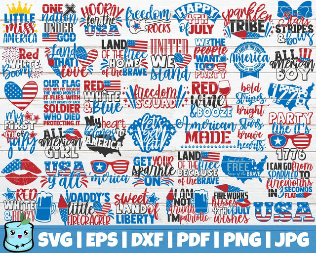 Fourth Of July SVG Bundle SVG MintyMarshmallows 