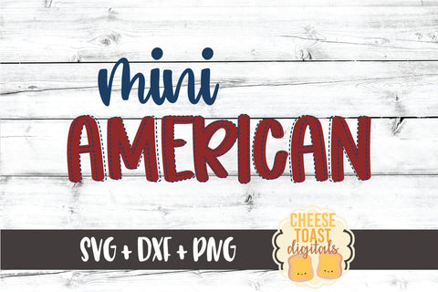 Fourth of July SVG | Mini American SVG Cheese Toast Digitals 