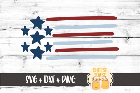 Fourth of July SVG | US Flag SVG Cheese Toast Digitals 