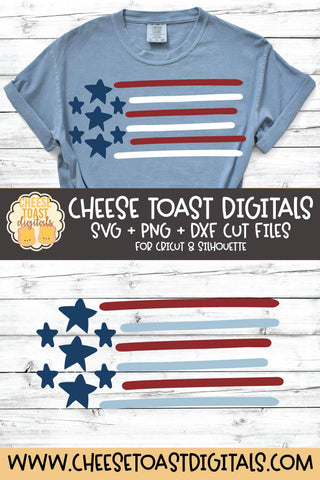 Fourth of July SVG | US Flag SVG Cheese Toast Digitals 