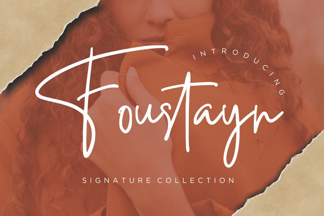 Foustayn Signature Collection Font Creatype Studio 