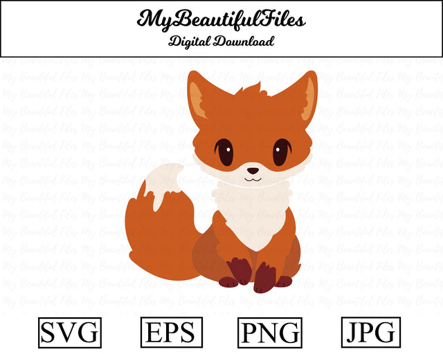 Fox - Animal SVG MyBeautifulFiles 