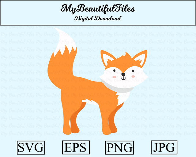 fox - Animal SVG MyBeautifulFiles 