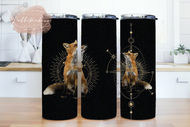 Fox Astronomy 2 File Png, Fox Tumbler Png Wrap 20oz Skinny Tumbler Sublimation Design baby fox skinny tumbler download Fairy Winter digital download Sublimation Rabbitmakies 