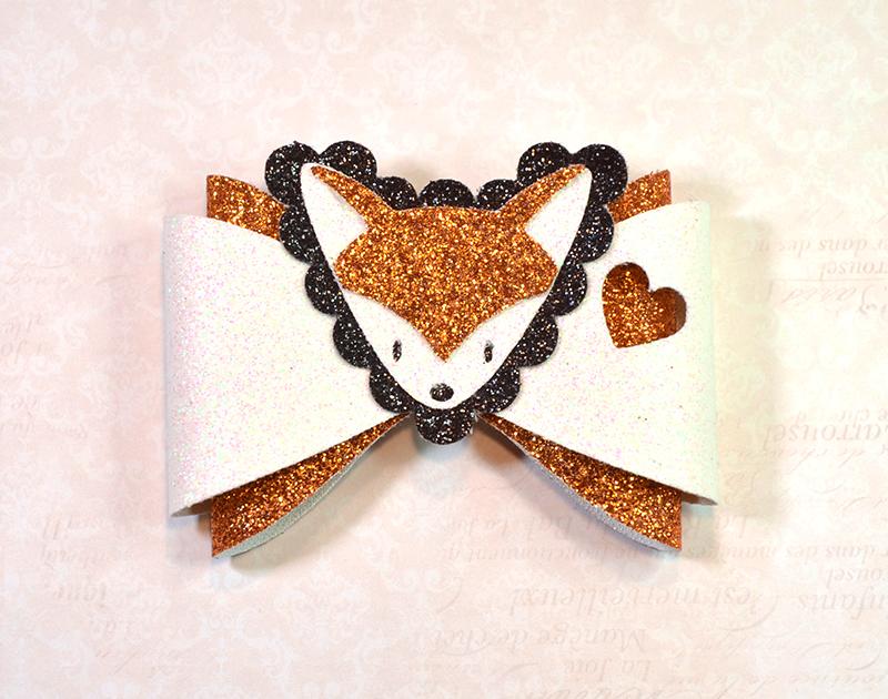 Fox bow template SVG ArtiCuties 