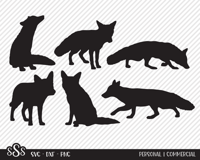 Fox Bundle | Outdoor SVG SVG Texas Southern Cuts 