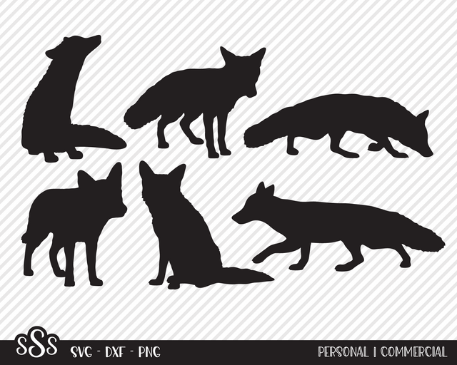 Fox Bundle | Outdoor SVG SVG Texas Southern Cuts 