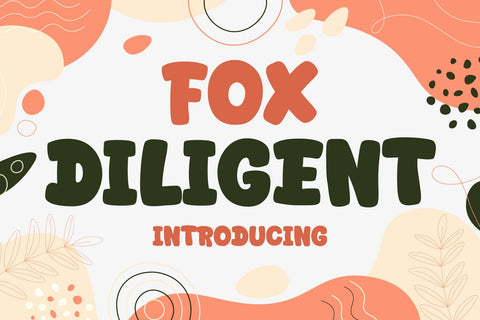 Fox Diligent Font Font Fox7 By Rattana 