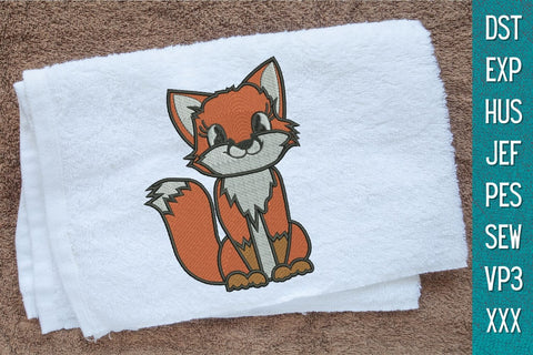 Fox Embroidery Designs Embroidery/Applique DESIGNS SvgOcean 