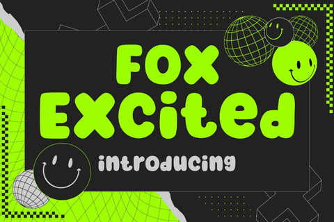 Fox Excited Font Font Fox7 By Rattana 