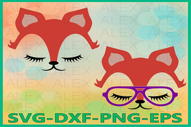 Fox face svg SVG AlexSVGStudio 