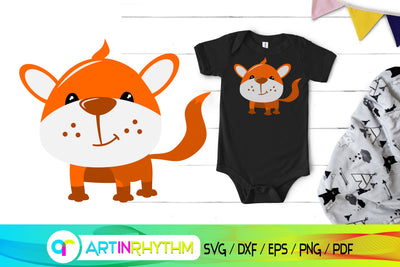 fox, fox svg, animals svg SVG Artinrhythm shop 