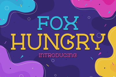 Fox Hungry Font Font Fox7 By Rattana 