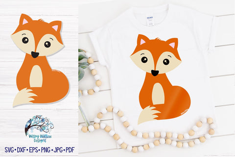 Fox Layered Svg SVG Wispy Willow Designs 