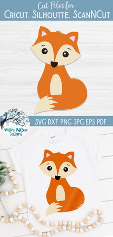 Fox Layered Svg SVG Wispy Willow Designs 