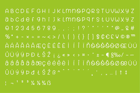 Fox Lime Font SVG Fox7 By Rattana 