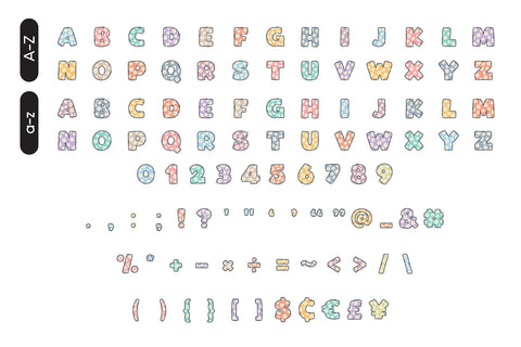 Fox Milady Color Font Font Fox7 By Rattana 