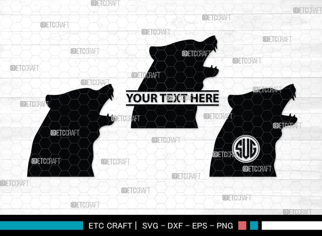 Fox Monogram, Fox Silhouette, Fox SVG, Jackal Svg, Silver Fox Svg, Wildlife Svg, SB00267 SVG ETC Craft 