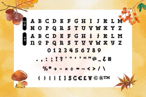Fox Pumpkin Font Font Fox7 By Rattana 