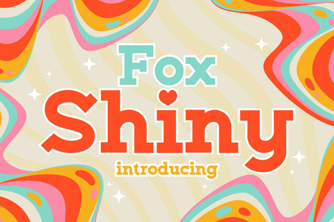 Fox Shiny Font Font Fox7 By Rattana 