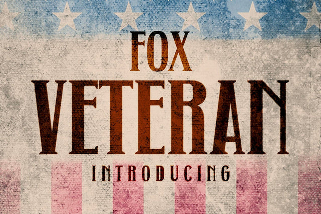Fox Veteran Font Font Fox7 By Rattana 
