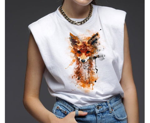 Fox Watercolor Sublimation Clipart PNG Sublimation nikola 