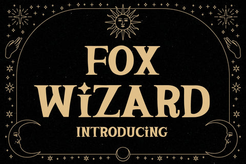 Fox Wizard Font Font Fox7 By Rattana 