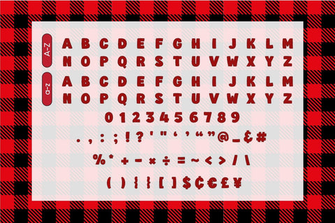 Fox Xmas-V1 Color Font Font Fox7 By Rattana 