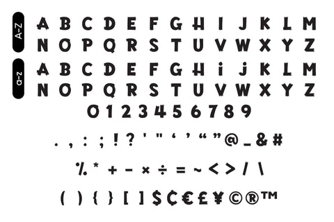 Fox Zombie Font Font Fox7 By Rattana 