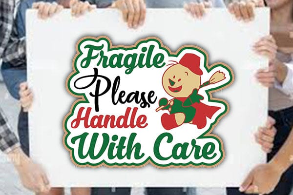 Fragile Please Handle With Care SVG Angelina750 