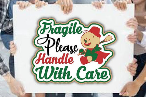 Fragile Please Handle With Care SVG Angelina750 