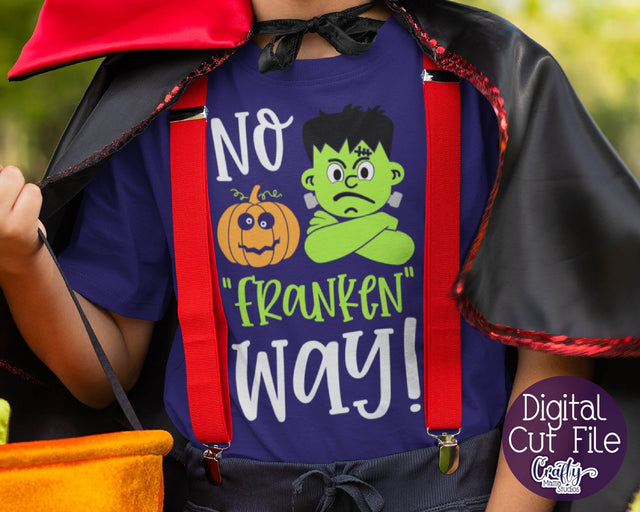 Frankenstein - Halloween - Kid's Halloween - Funny Frankenstein Quote SVG Crafty Mama Studios 