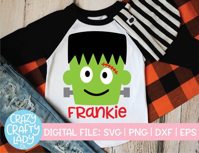 Frankenstein | Halloween SVG Cut File SVG Crazy Crafty Lady Co. 