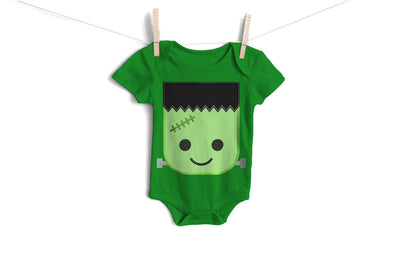 Frankenstein's Monster Face Applique Embroidery Design Embroidery/Applique Designed by Geeks 