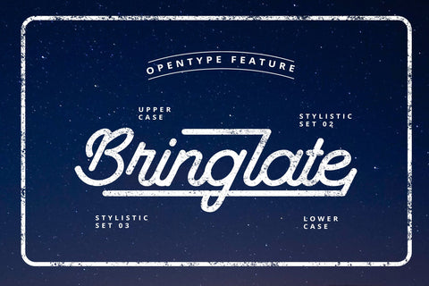 Franklin - Monoline Retro Script Font Font StringLabs 