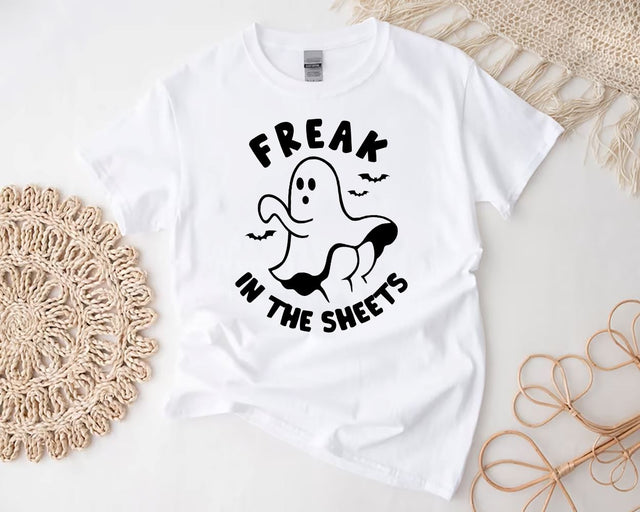 Freak In The Sheets Halloween PNG, Boo Png, Sublimation Halloween Design, Digital Download, Sublimation Design Sublimation BouDesign 