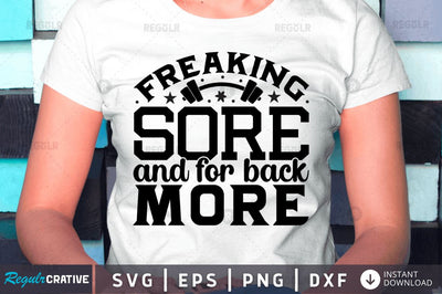 Freaking sore and for back more SVG SVG Regulrcrative 