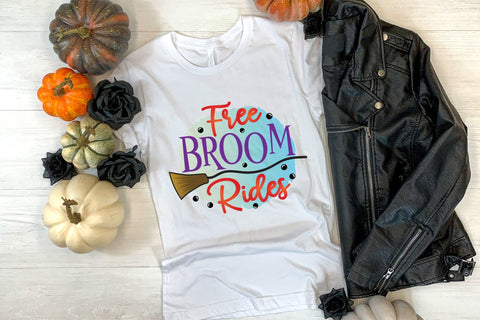 Free Broom Rides, Halloween PNG Sublimation Sublimation CraftLabSVG 