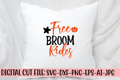 Free Broom Rides SVG Cut File SVG Syaman 