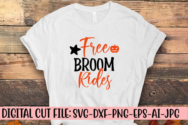 Free Broom Rides SVG Cut File SVG Syaman 