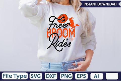 Free Broom Rides SVG Cut File SVGs,Quotes and Sayings,Food & Drink,On Sale, Print & Cut SVG DesignPlante 503 