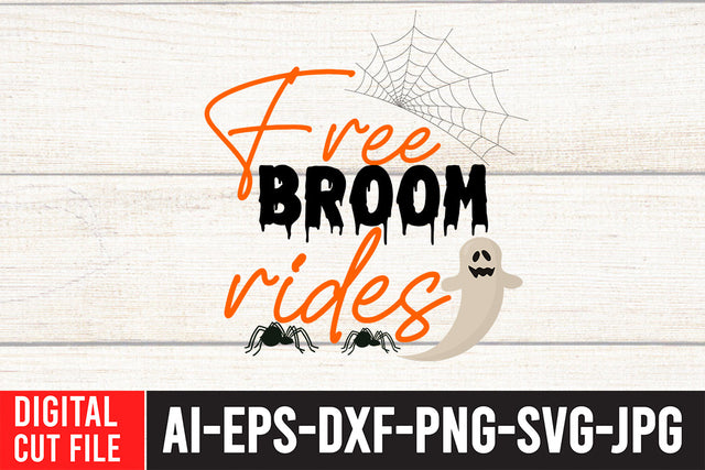Free Broom Rides SVG Design SVG BlackCatsMedia 