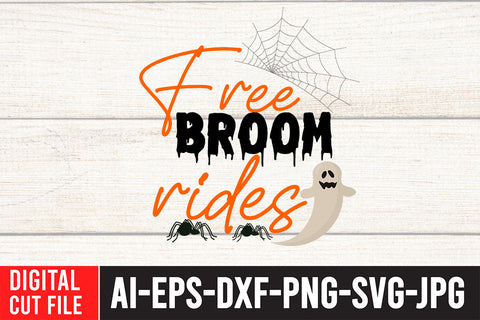 Free Broom Rides SVG Design SVG BlackCatsMedia 