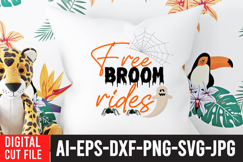 Free Broom Rides SVG Design SVG BlackCatsMedia 