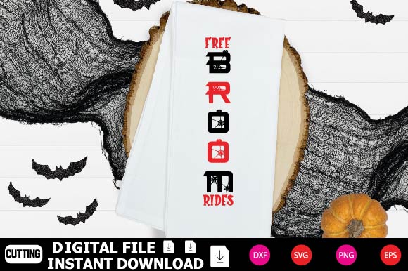 Free Broom Rides SVG Shahin alam 