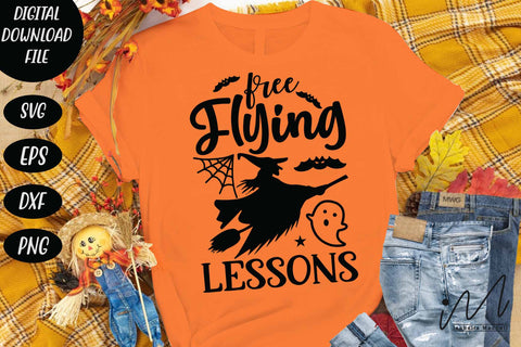 Free flying lessons svg, Halloween svg, Batty t shirt svg, SVG Isabella Machell 