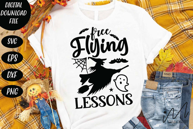 Free flying lessons svg, Halloween svg, Batty t shirt svg, SVG Isabella Machell 