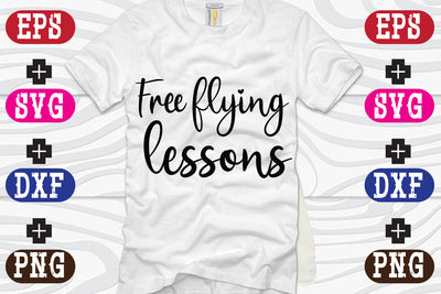 Free flying lessons SVG Nurstore 